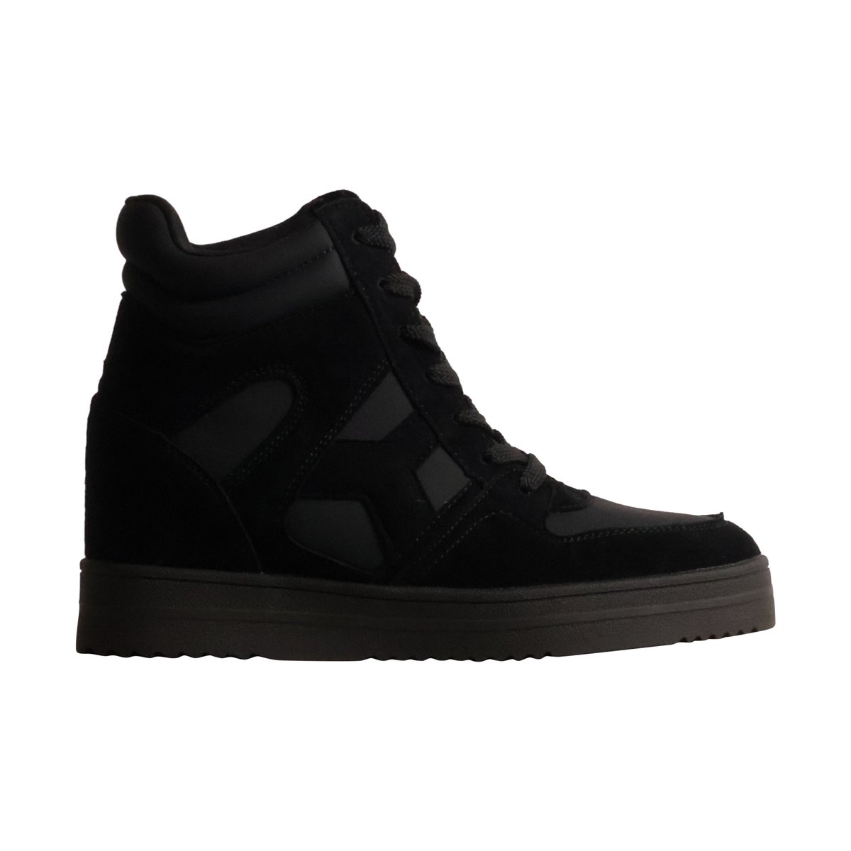 Basket Montante à Lacets noir, ENZA NUCCI