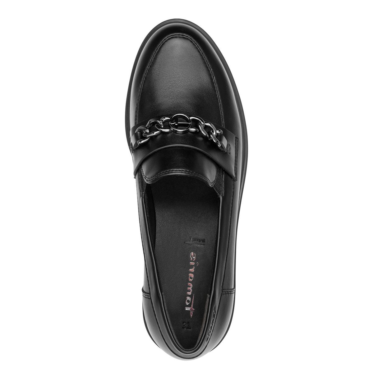 Slipper femme noir mat, TAMARIS