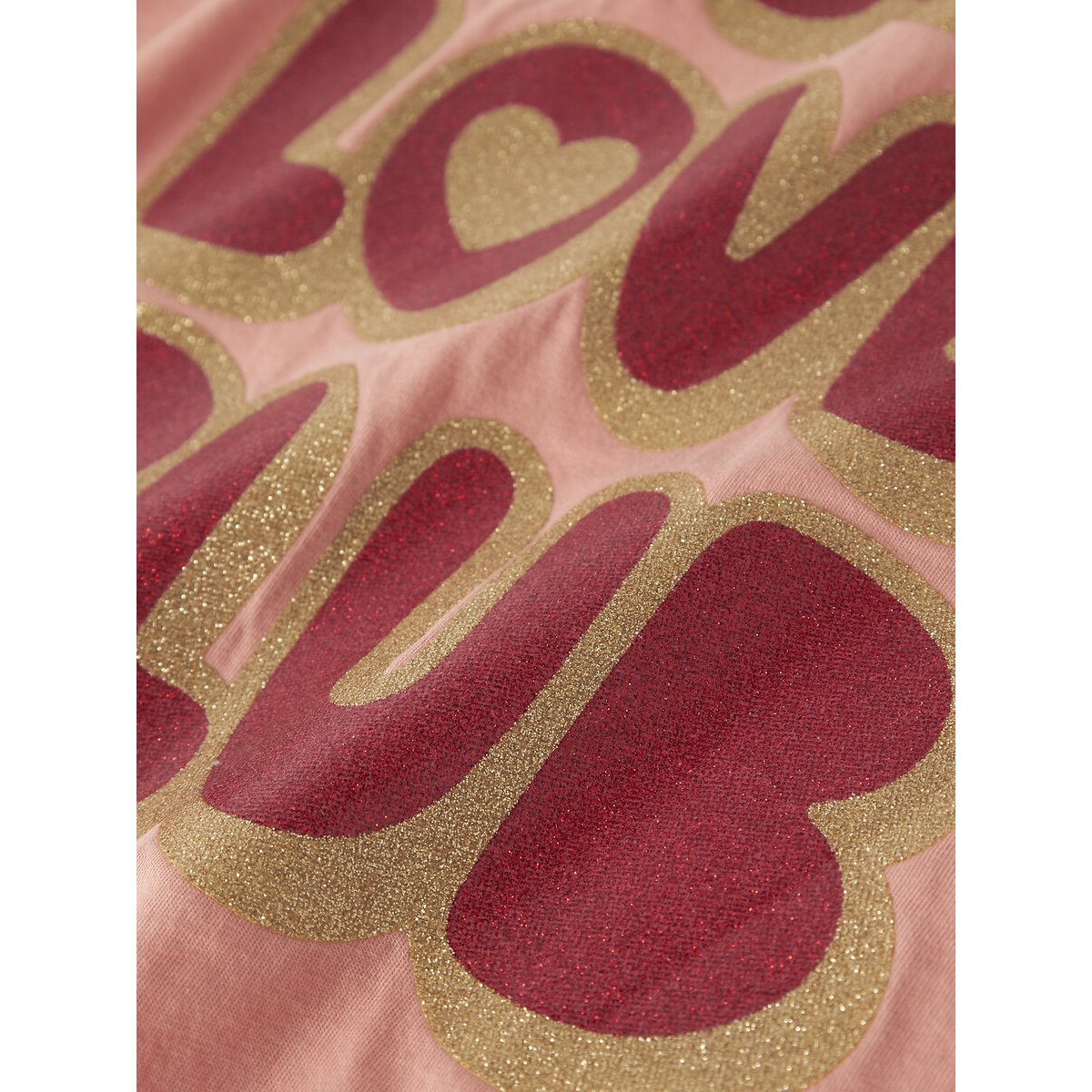 Camiseta de manga corta rojo coral, NAME IT
