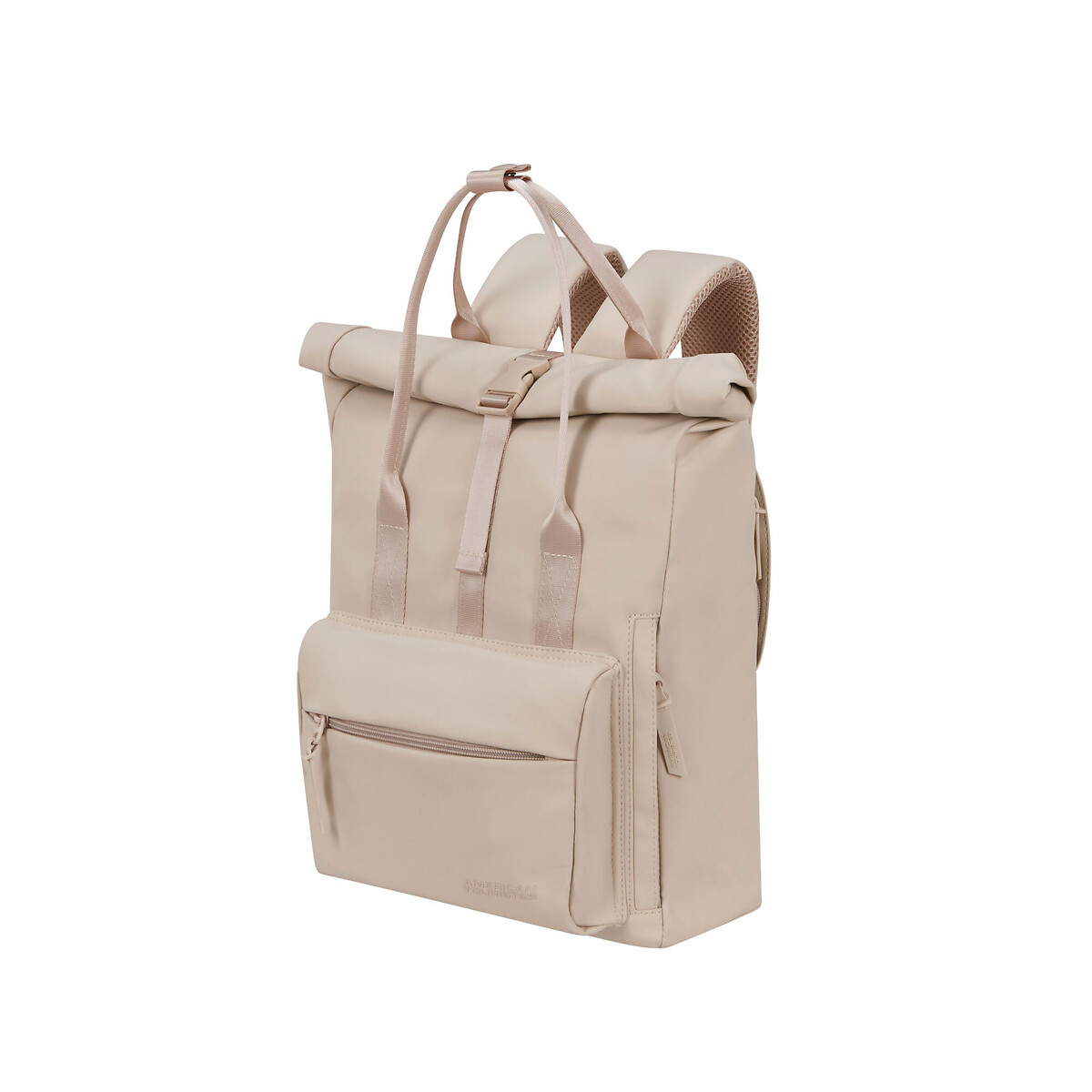 Mochila de Mulher City Mono Urban Groove, 17L, American Tourister bege, AMERICAN TOURISTER