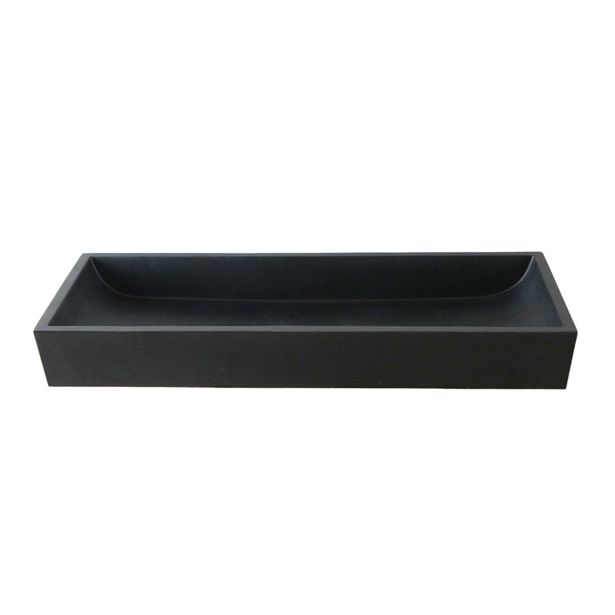 Vasque en béton noir 100 cm  OLIA noir, BERAH GETAH