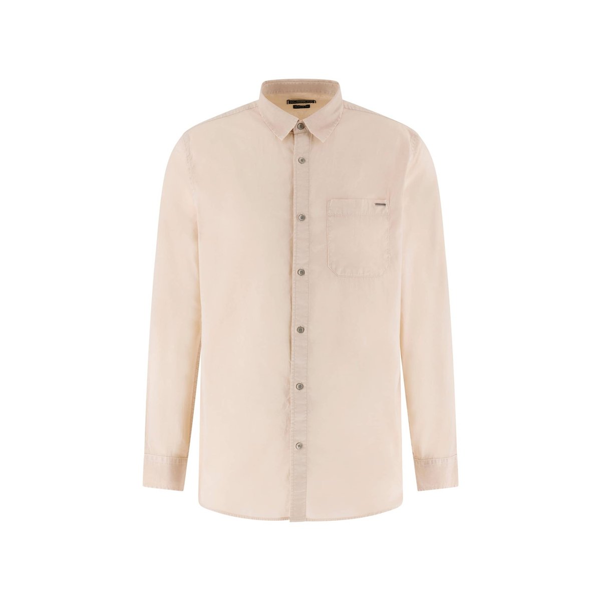 Chemise À Coupe Régulière beige, GUESS