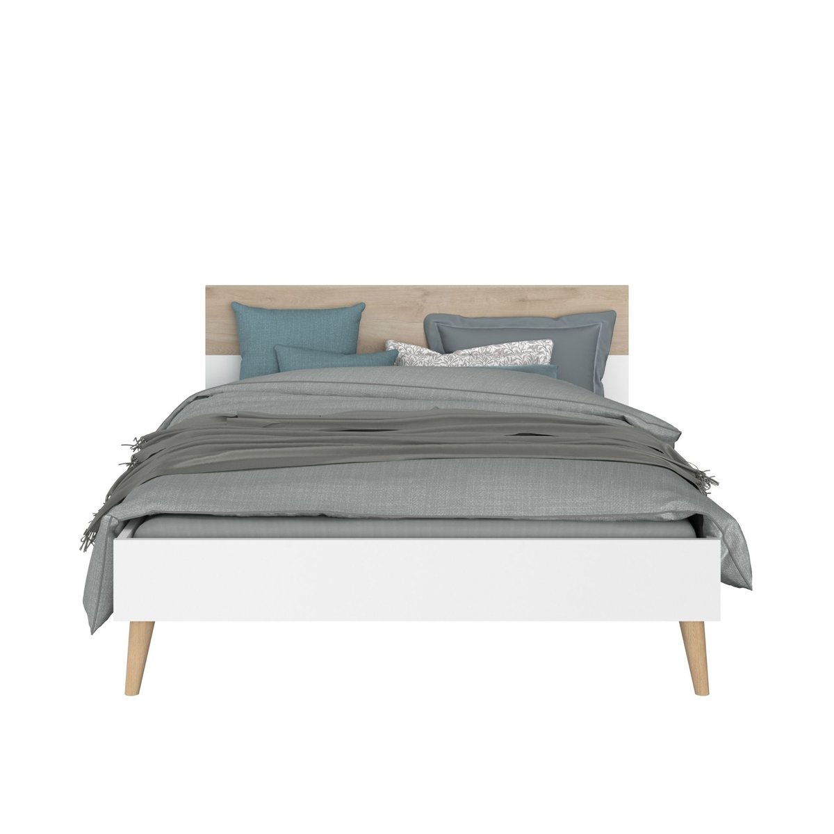 Lit scandinave - GABY blanc, TERRE DE NUIT