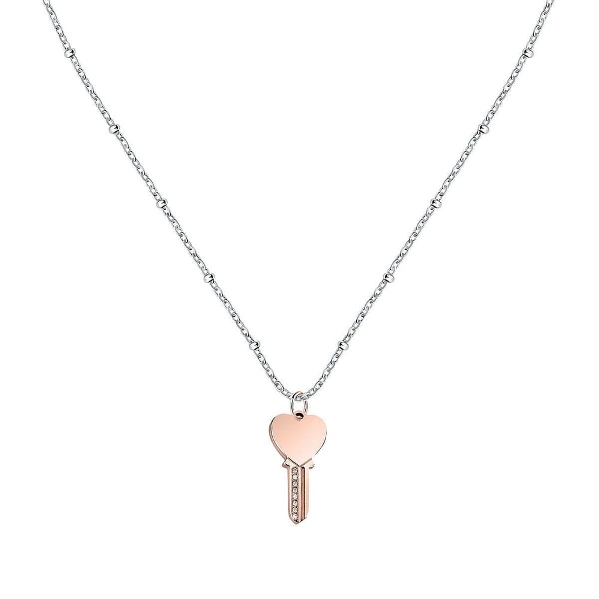 Colliers en Acier/oxyde de zirconium De Zirconium et Oxyde de zirconium or, MORELLATO