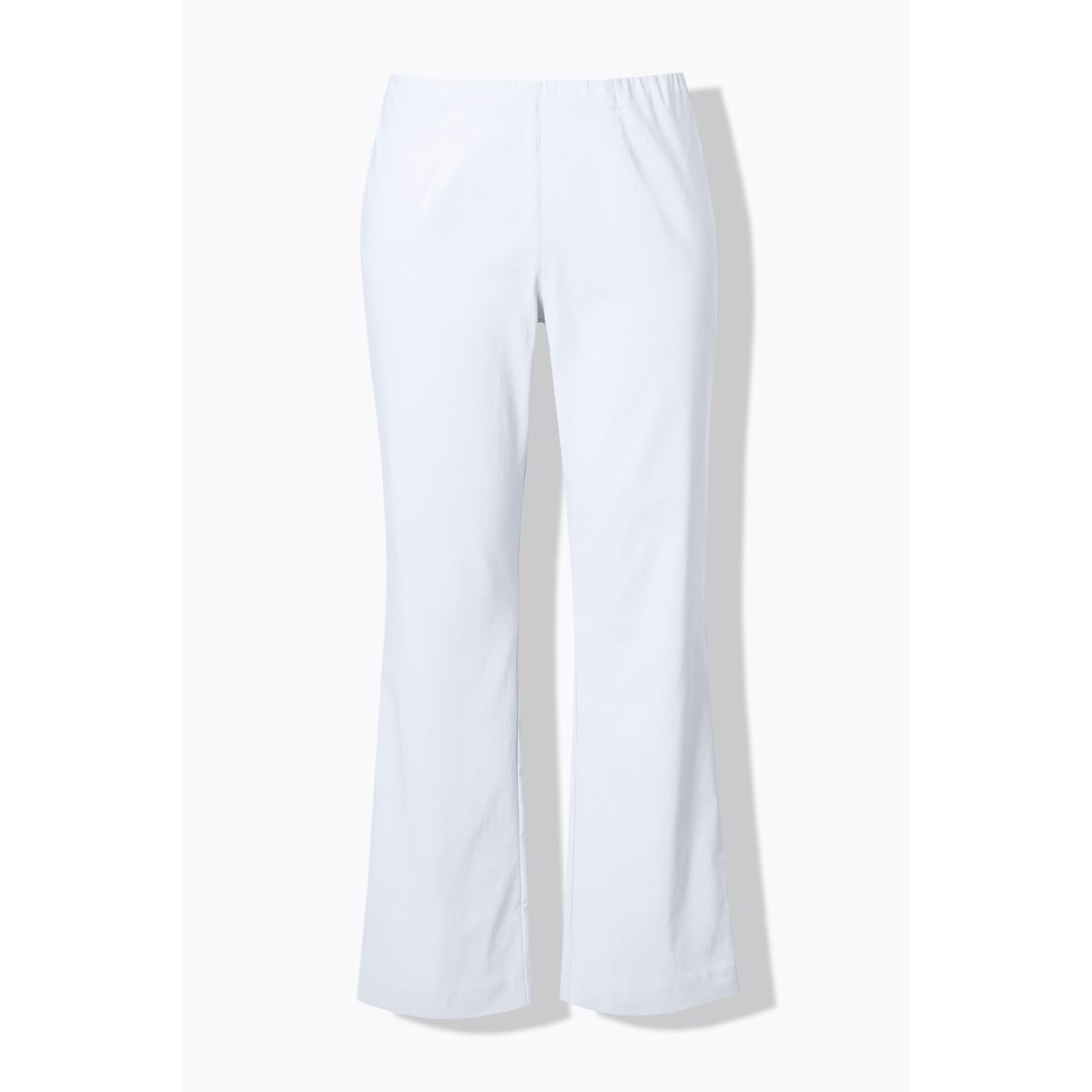 Pantalon classique en bengaline blanc neige, ULLA POPKEN