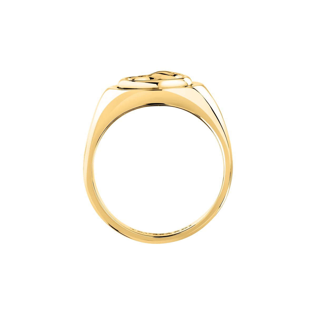 Bague en acier,cristaux, T-HERITAGE or, TRUSSARDI