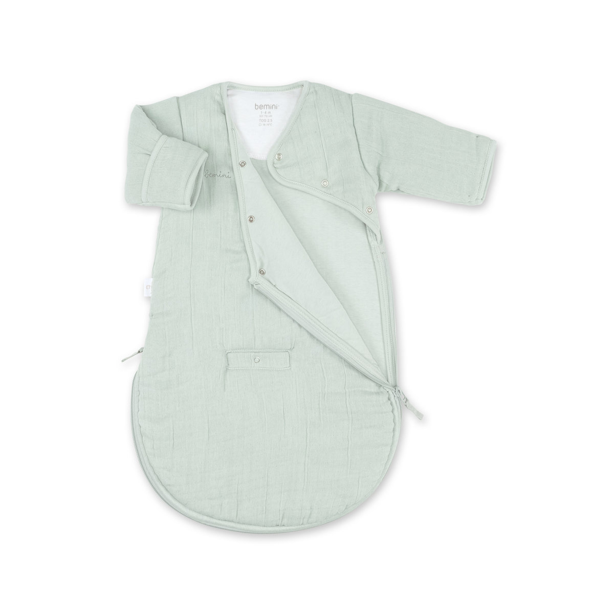 Gigoteuse jambes séparables hiver - TOG 2.5 Douillet d’hiver amande, BEMINI
