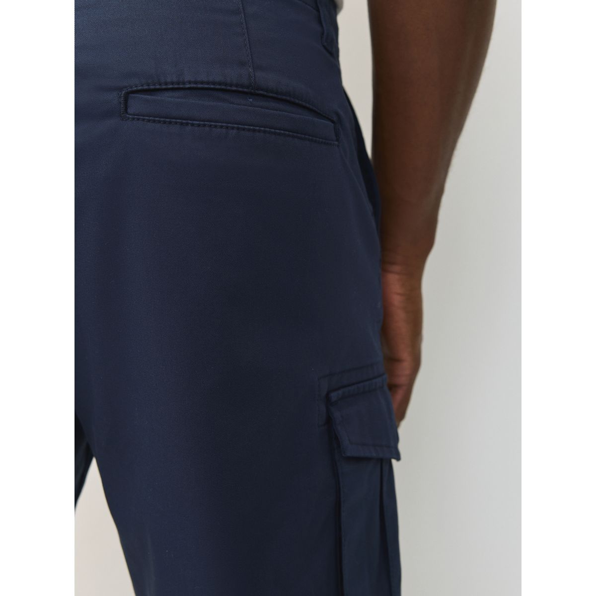 Short cargo stretch bleu encre, NEXT