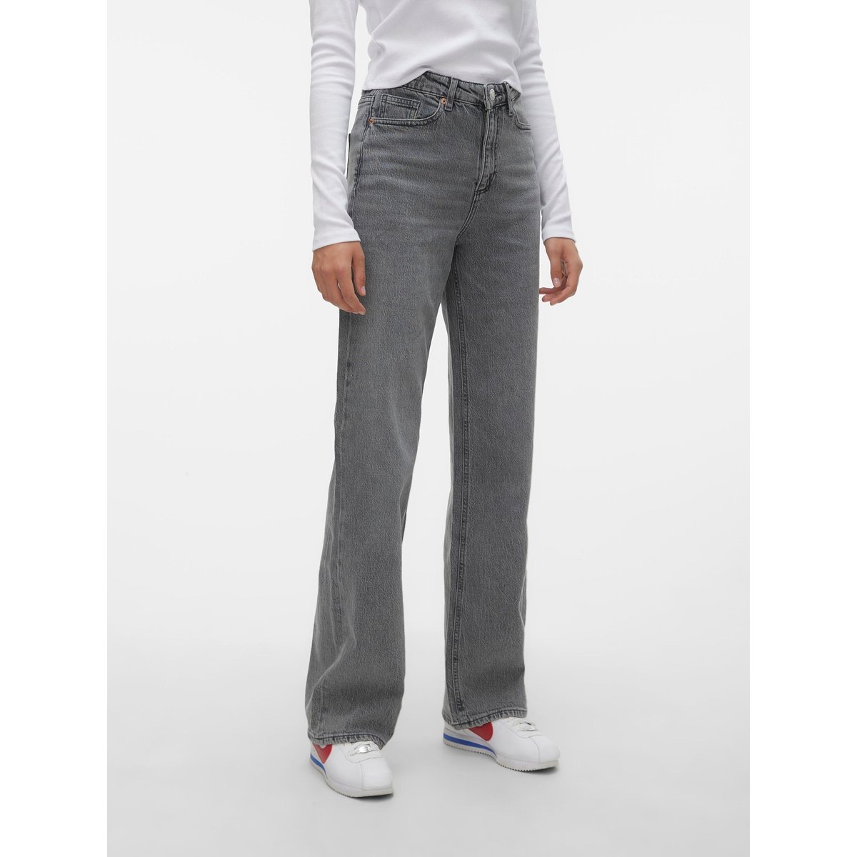 Jean large gris, VERO MODA