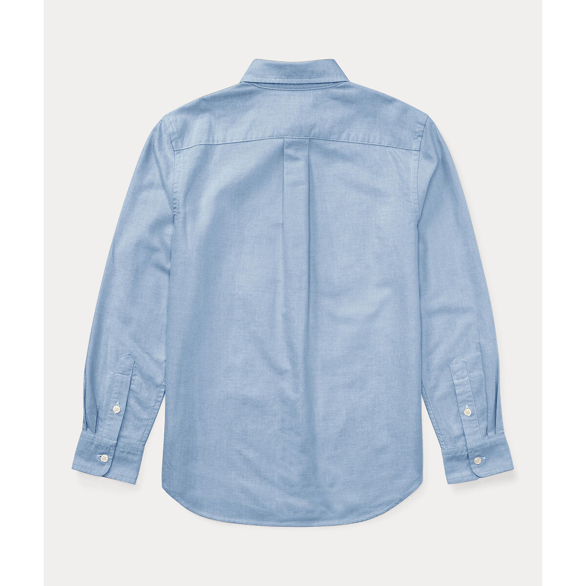 Kids Embroidered Logo Oxford Shirt in Cotton blue, POLO RALPH LAUREN
