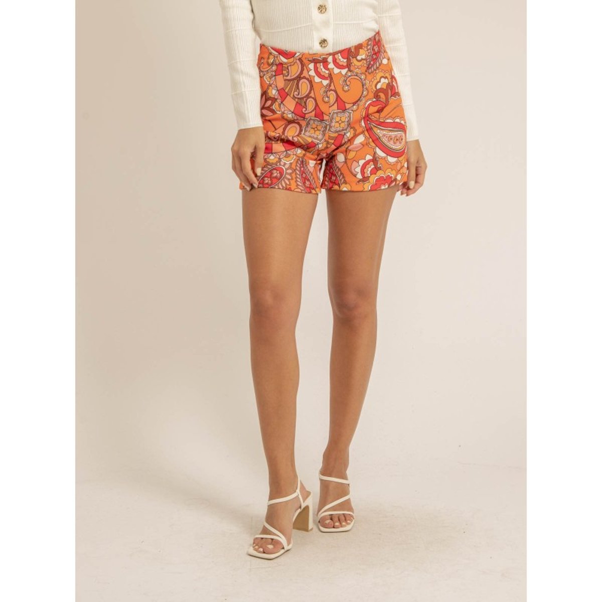 Short Motifs Xess orange, DONA LISA