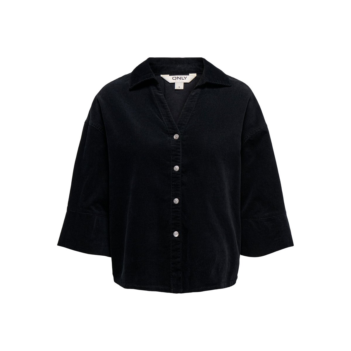 Chemise En Corduroy black 1, ONLY