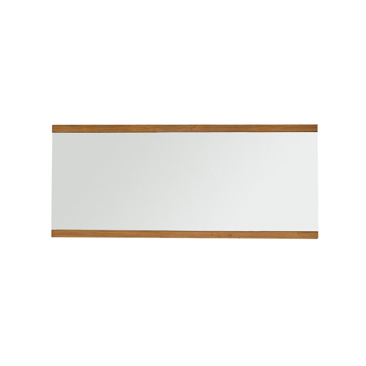 Miroir en teck massif recyclé 140x60 cm NAHELE naturel, BERAH GETAH