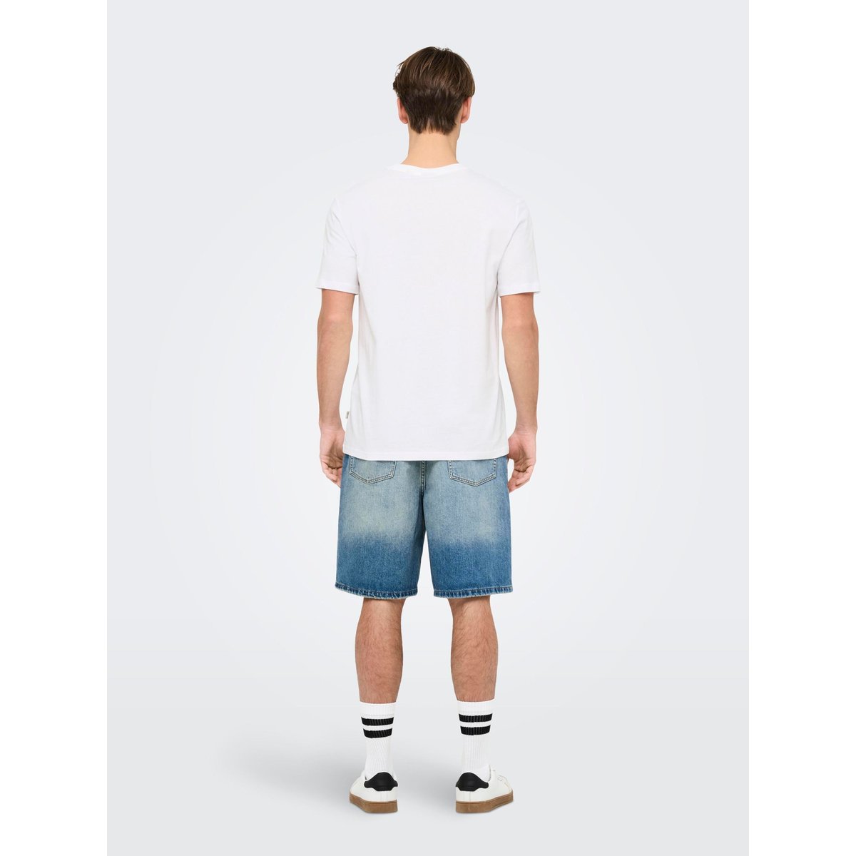 T-Shirt bright white 1, ONLY & SONS