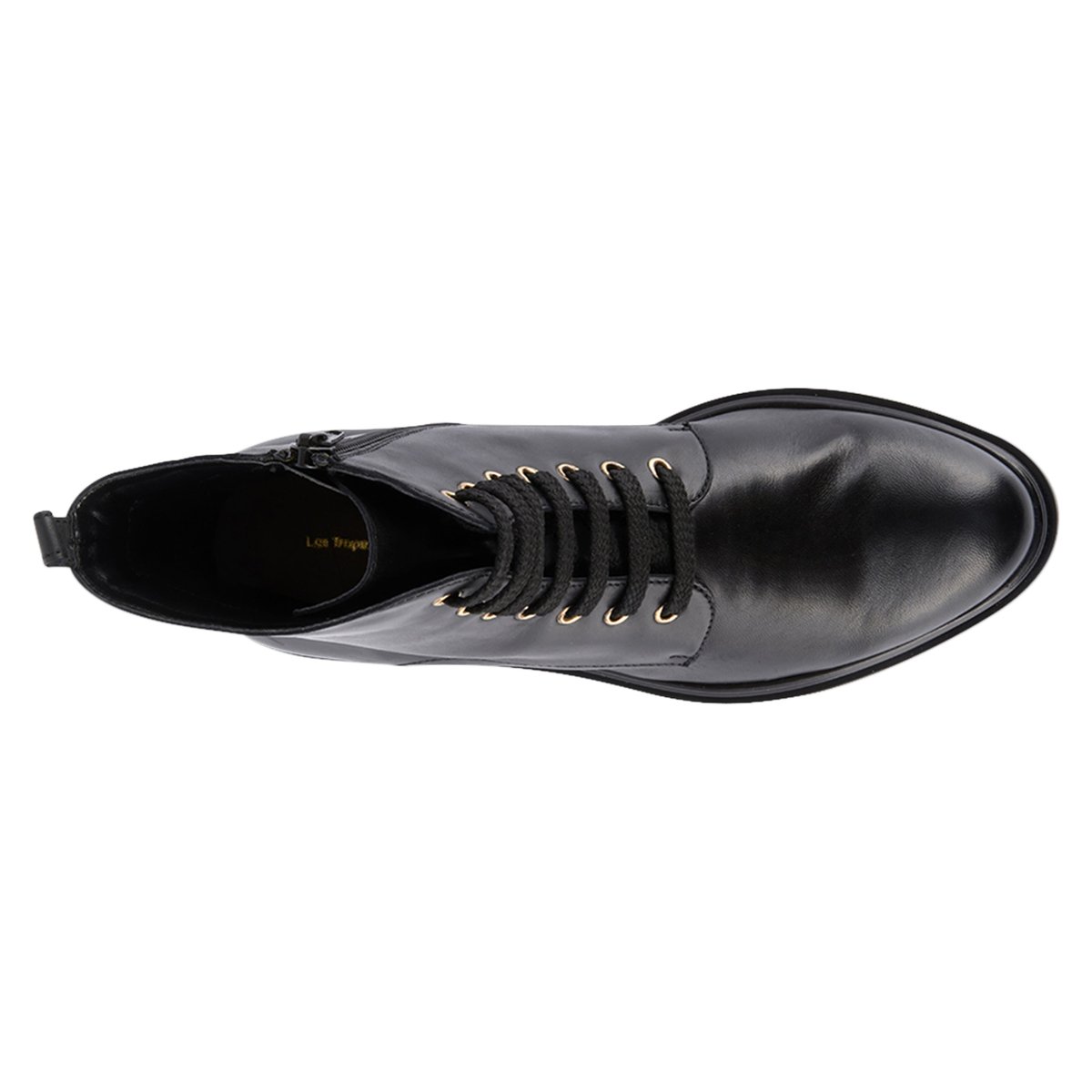 Boots à lacets cuir Soraya noir, LES TROPEZIENNES PAR M.BELARBI