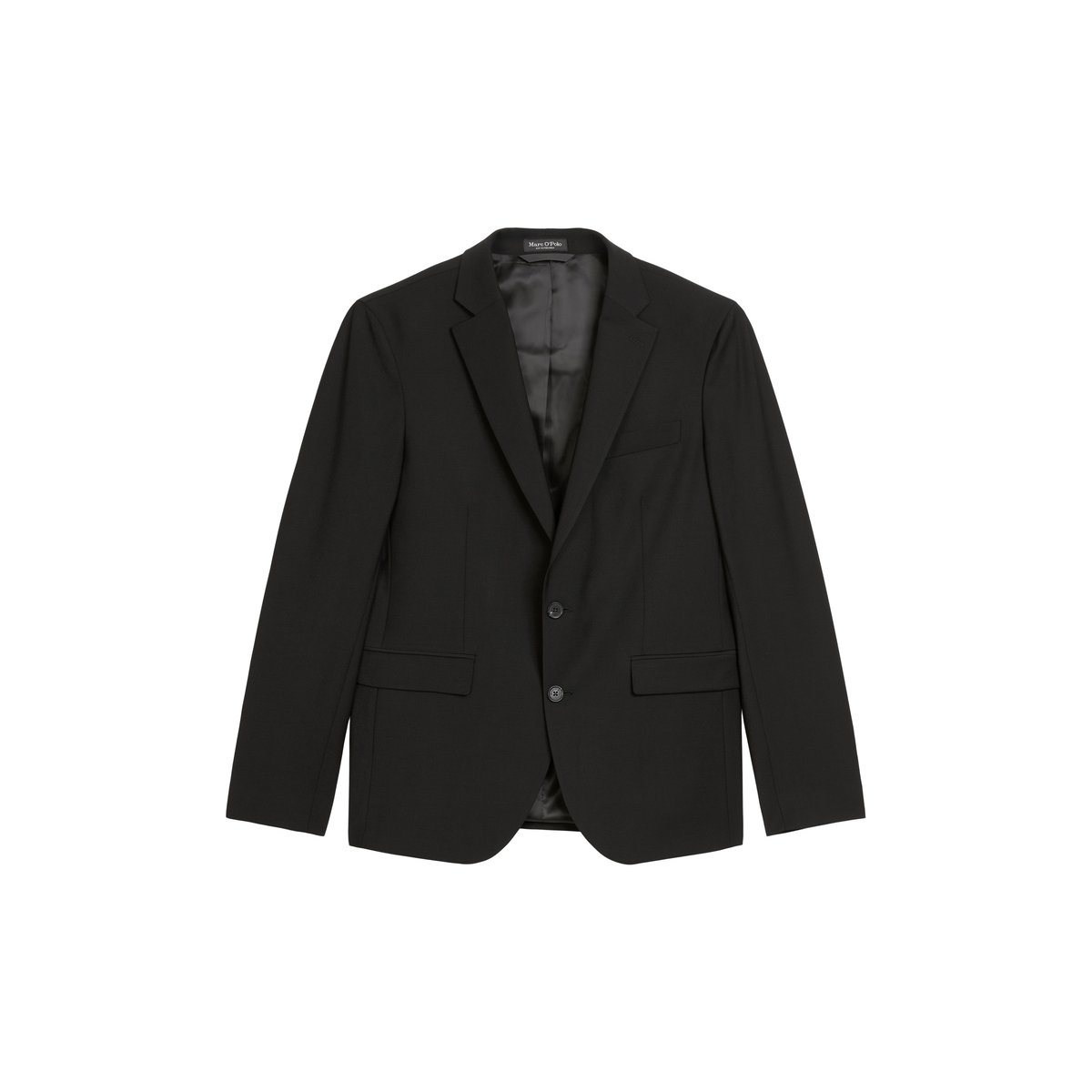 Veste shaped en Technical Wool Blend noir, MARC O'POLO