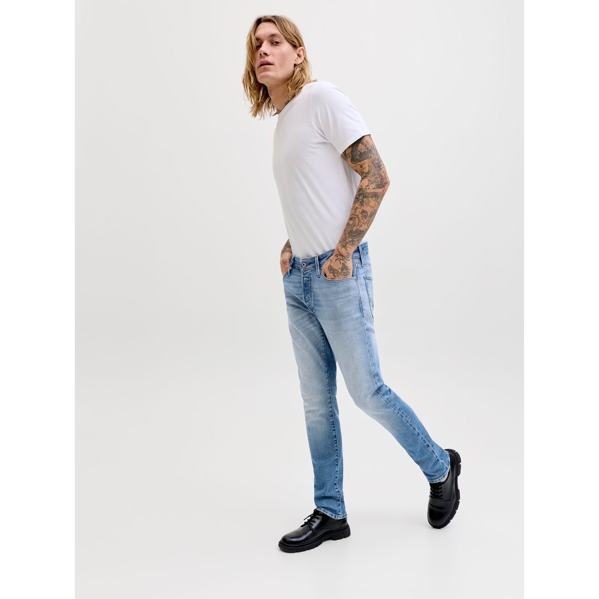 Jean Slim blue denim, JACK & JONES