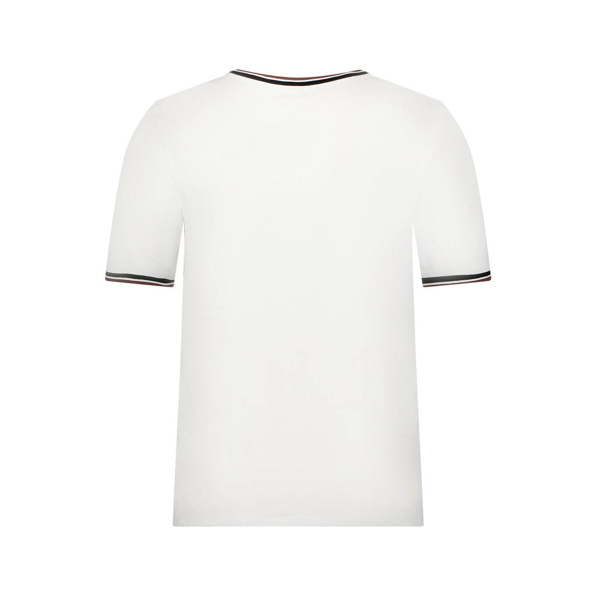 T-shirt basique à impression patch cream/brown, BETTY BARCLAY