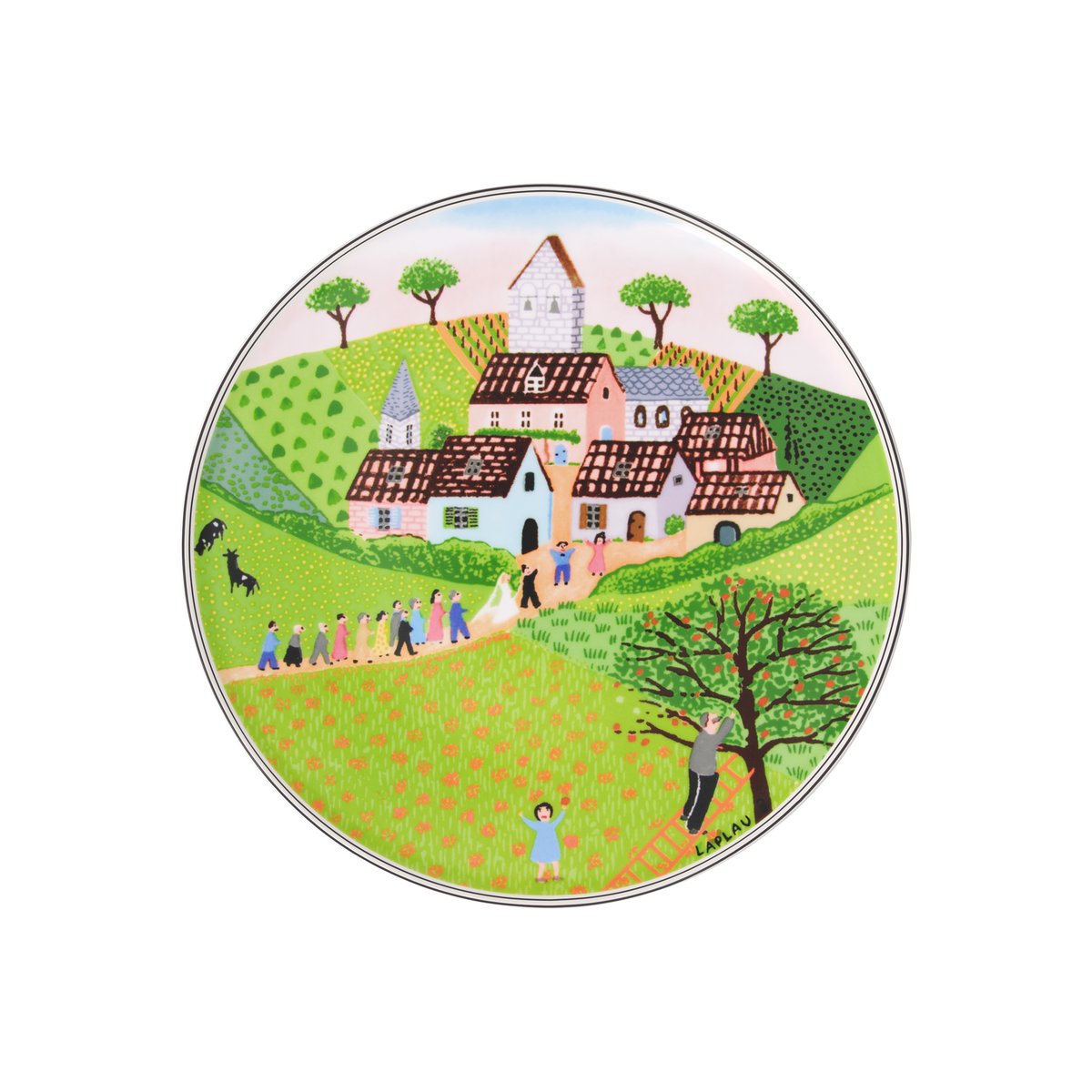 Plat À Gâteaux DESIGN NAIF multicolore, VILLEROY & BOCH