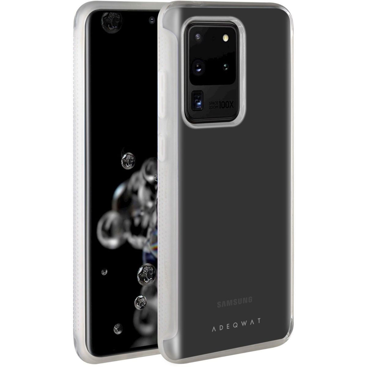 Coque Samsung S20 Ultra Antichoc Transparent transparent, ADEQWAT