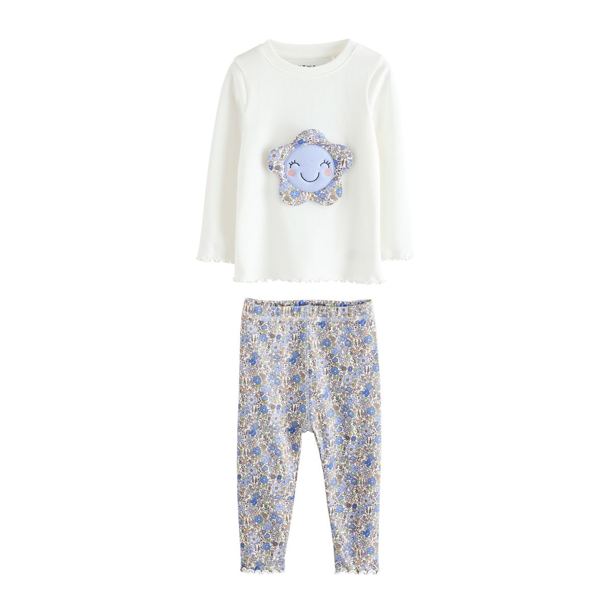 Pyjama confortable, lot de 3 bleu, NEXT