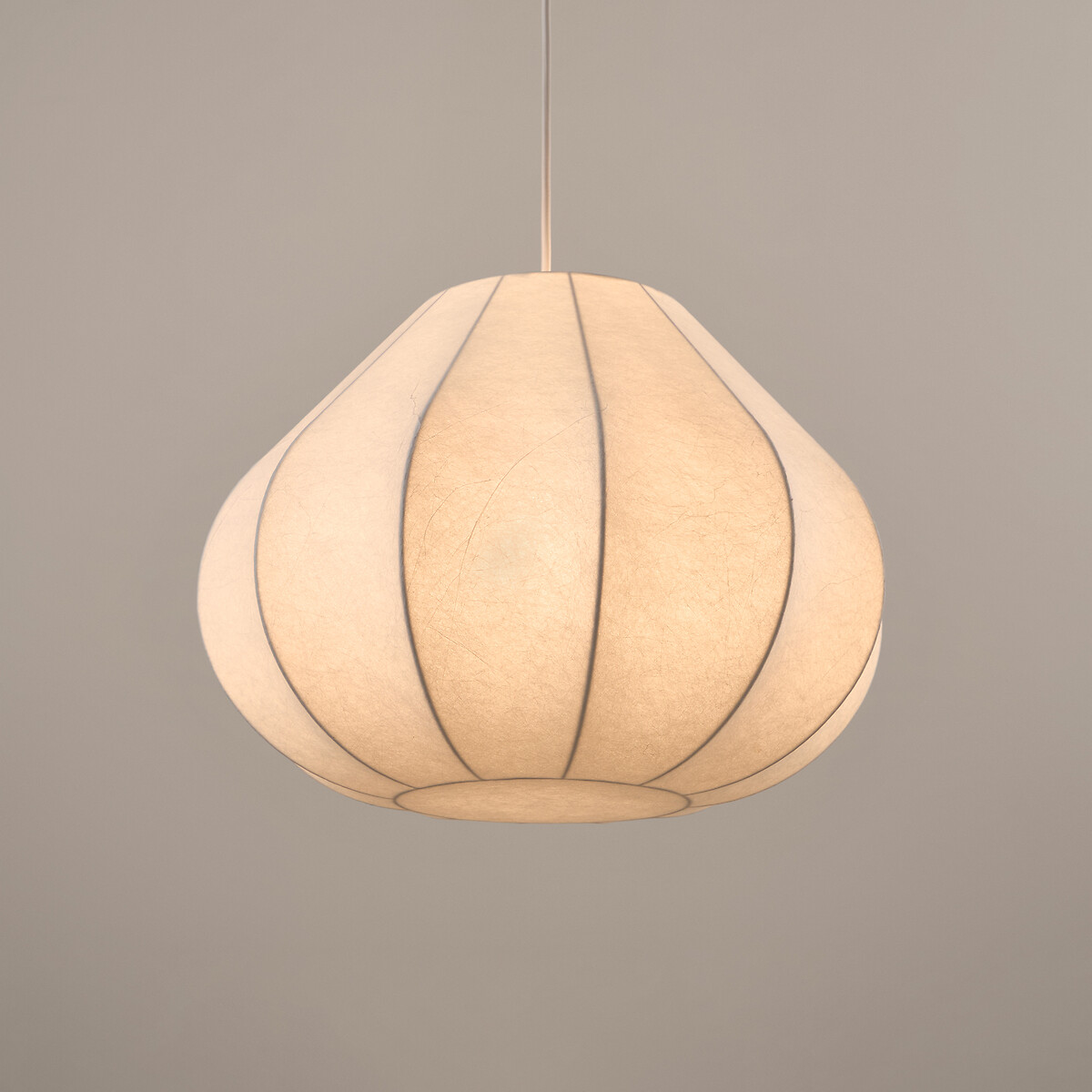 Suspension hauteur, diamètre 45 x hauteur 32 cm, PALUPO blanc, LA REDOUTE INTERIEURS