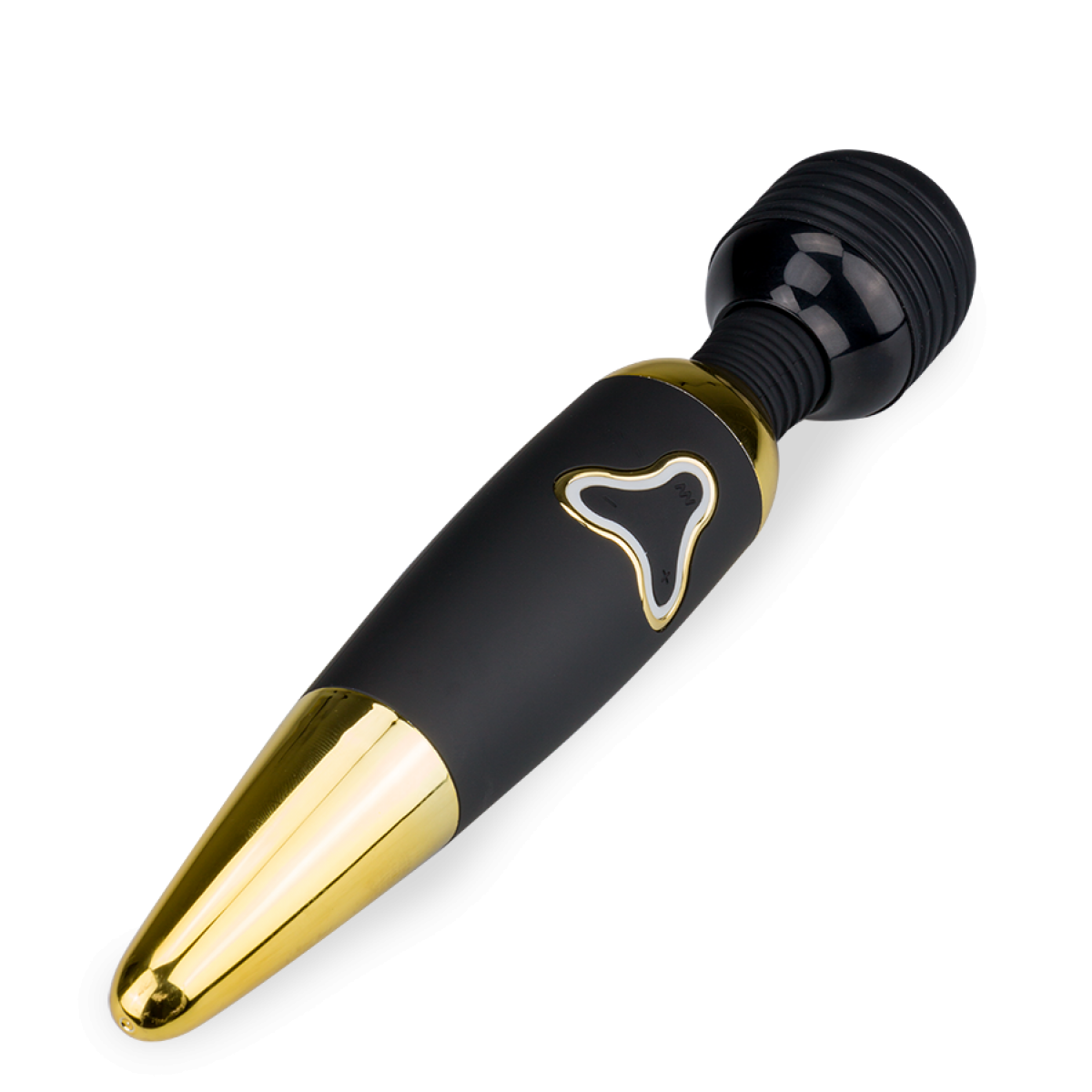 Vibro fantasy wand puissant 7 modes USB noir, LOVE AND VIBES