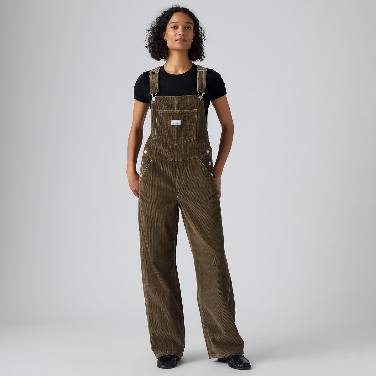 Salopette Baggy en velours marron, LEVI'S