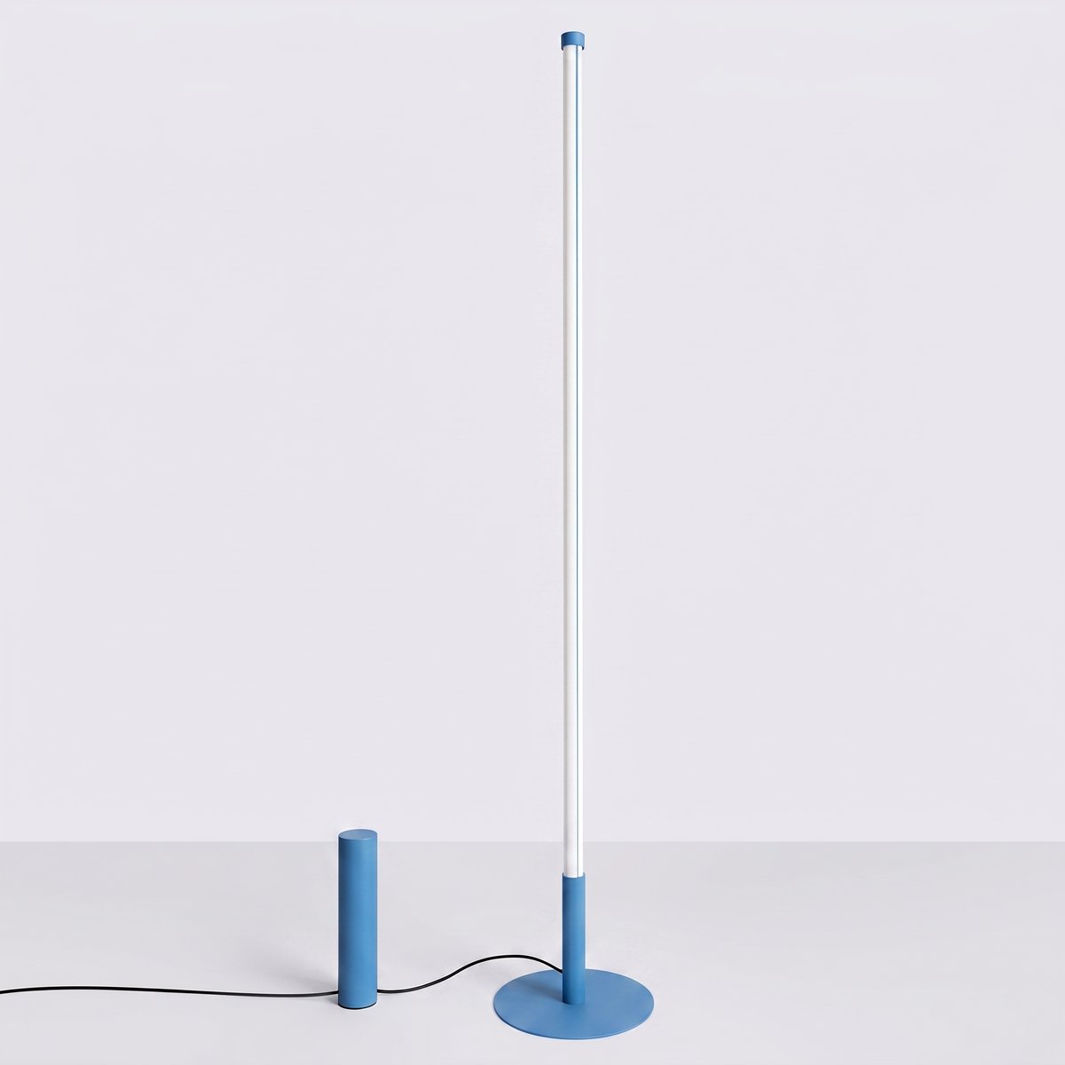 Lampadaire Bleu LED 1 Trang bleu, EDEN