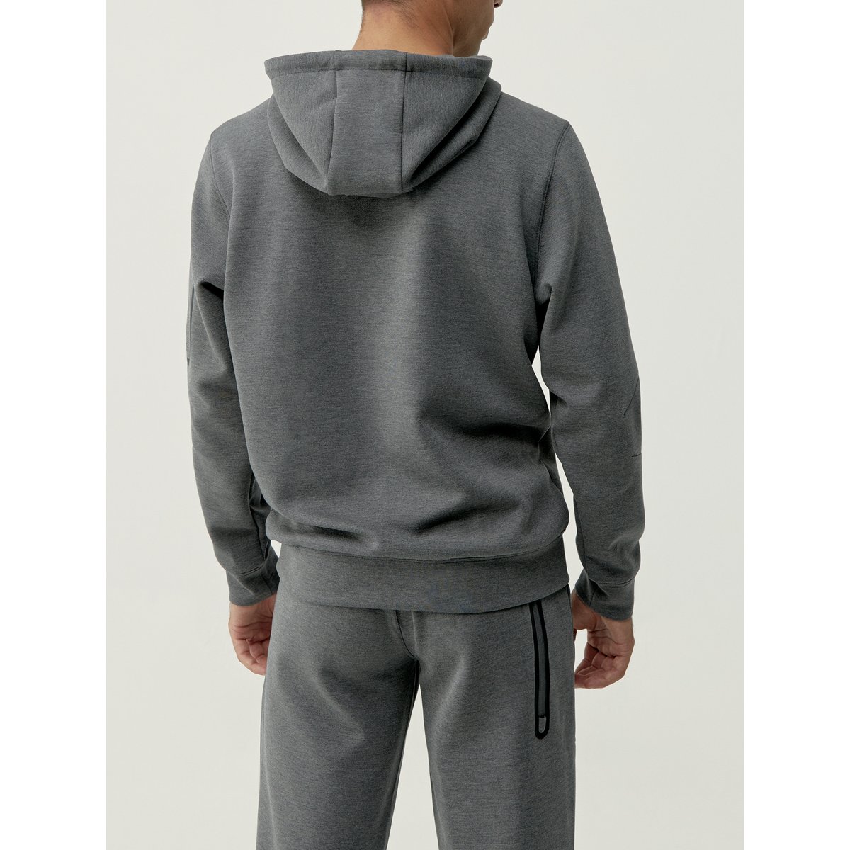 Sweat de sport à capuche Performance WAIKATO gris clair, BORN