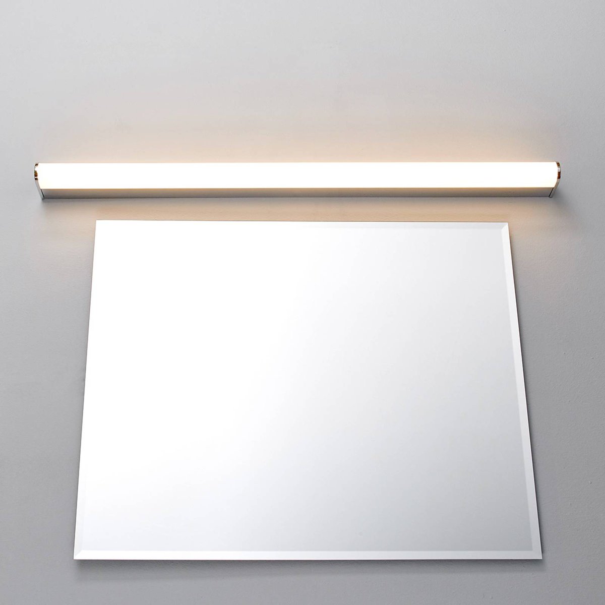 Applique en métal moderneLED, Philippa chrome, blanc, LINDBY