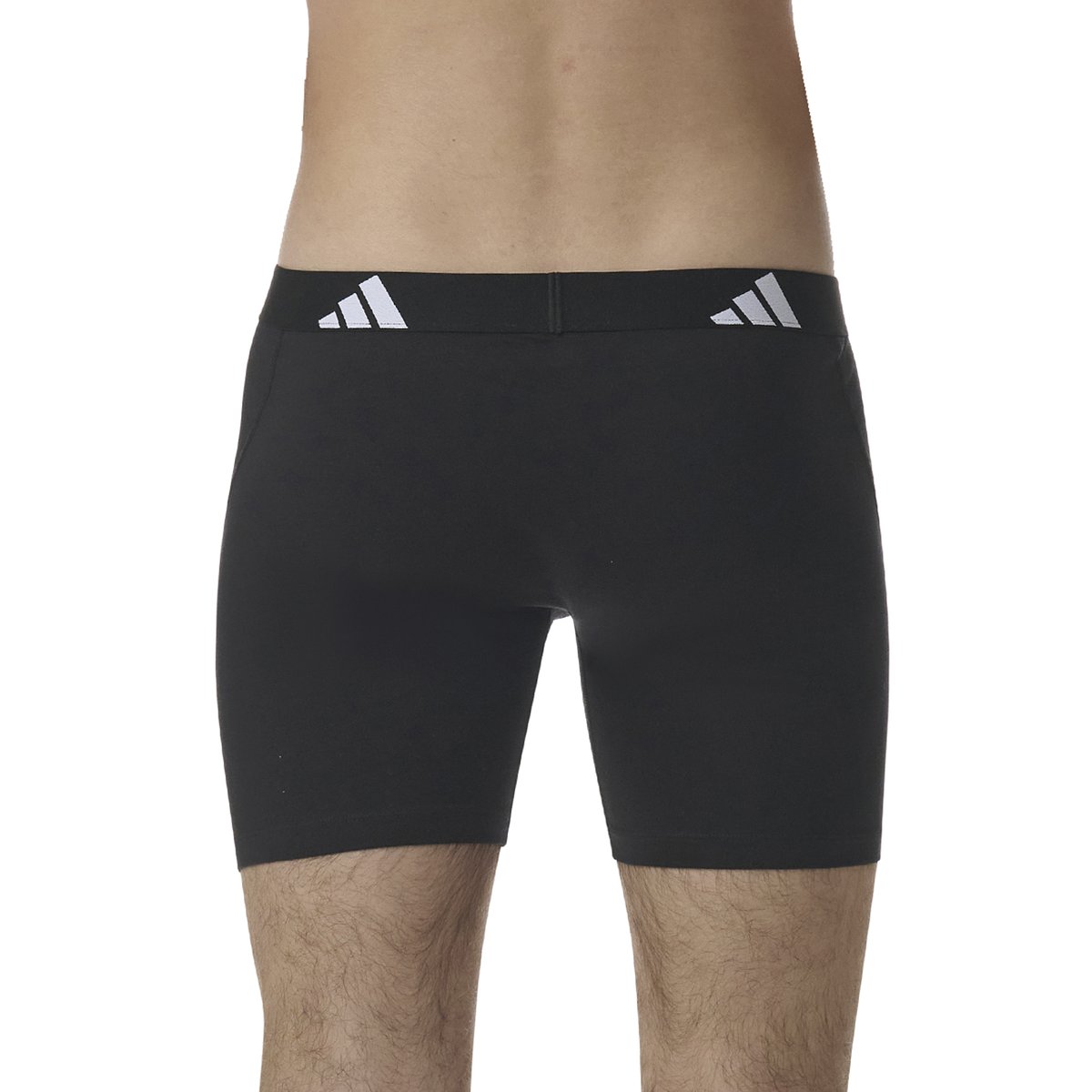 Boxers, lot de 3, long ACTIVE FLEX COTTON noir, ADIDAS SPORTSWEAR
