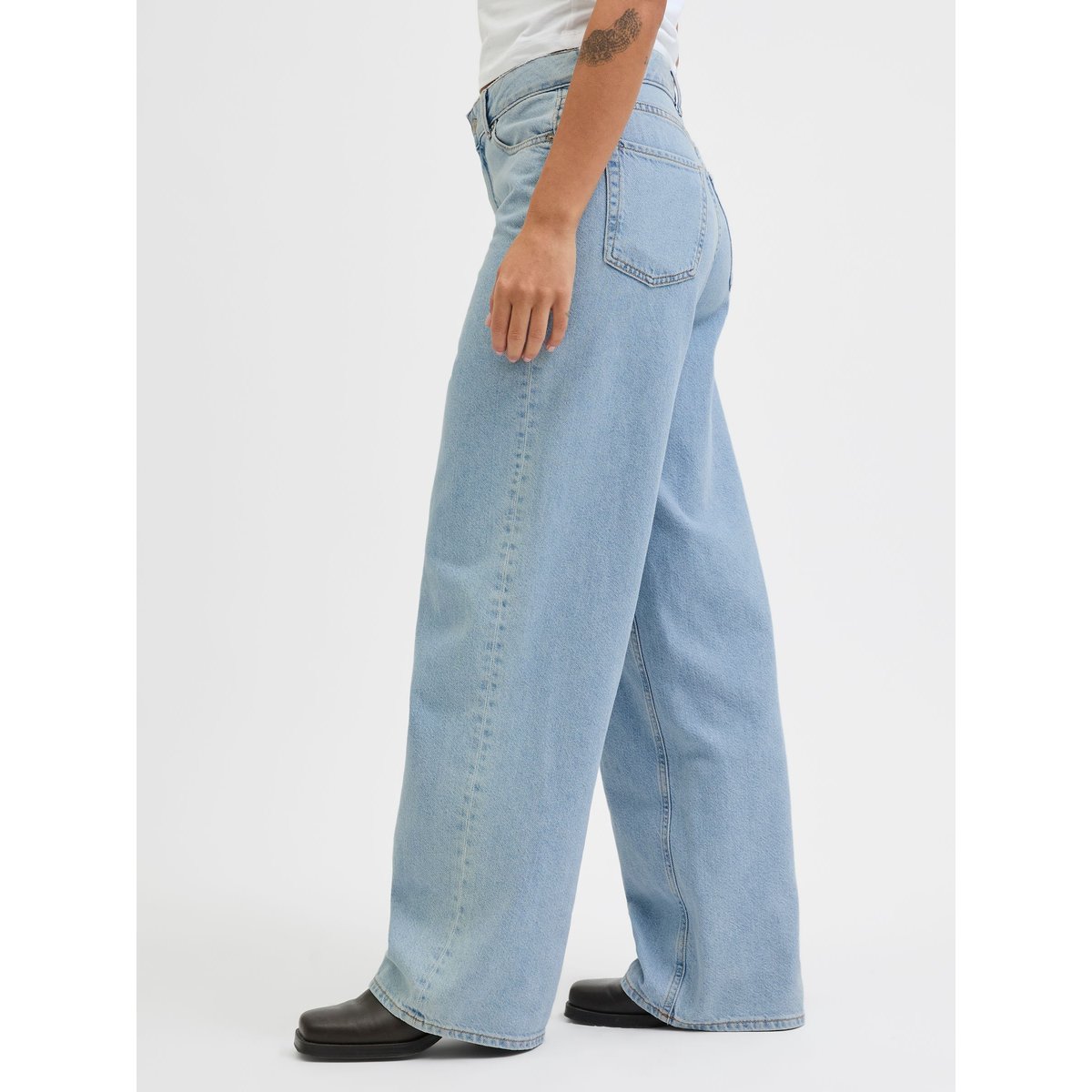 Jean À Coupe Large light blue denim, JJXX