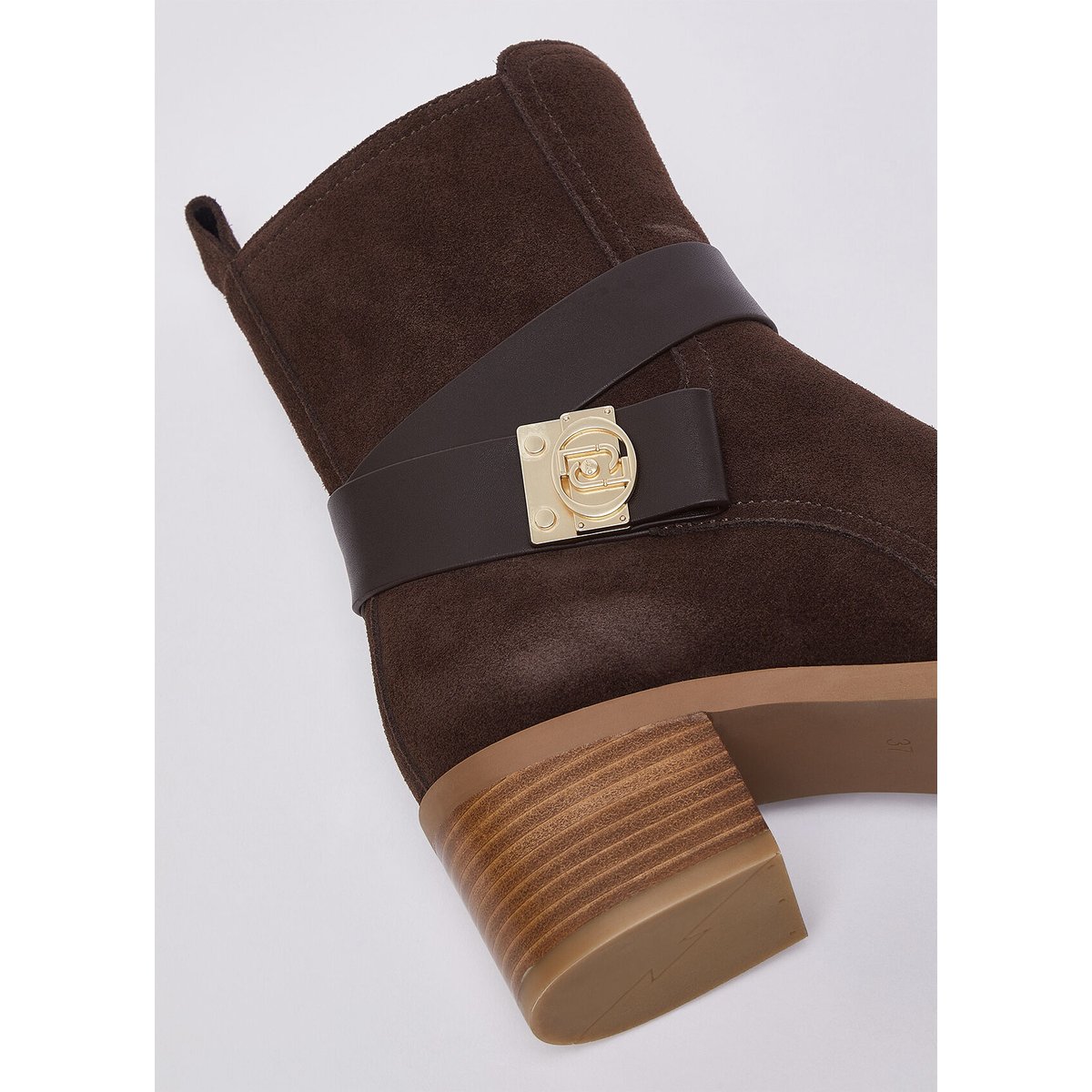 Bottines en daim moka, LIU JO