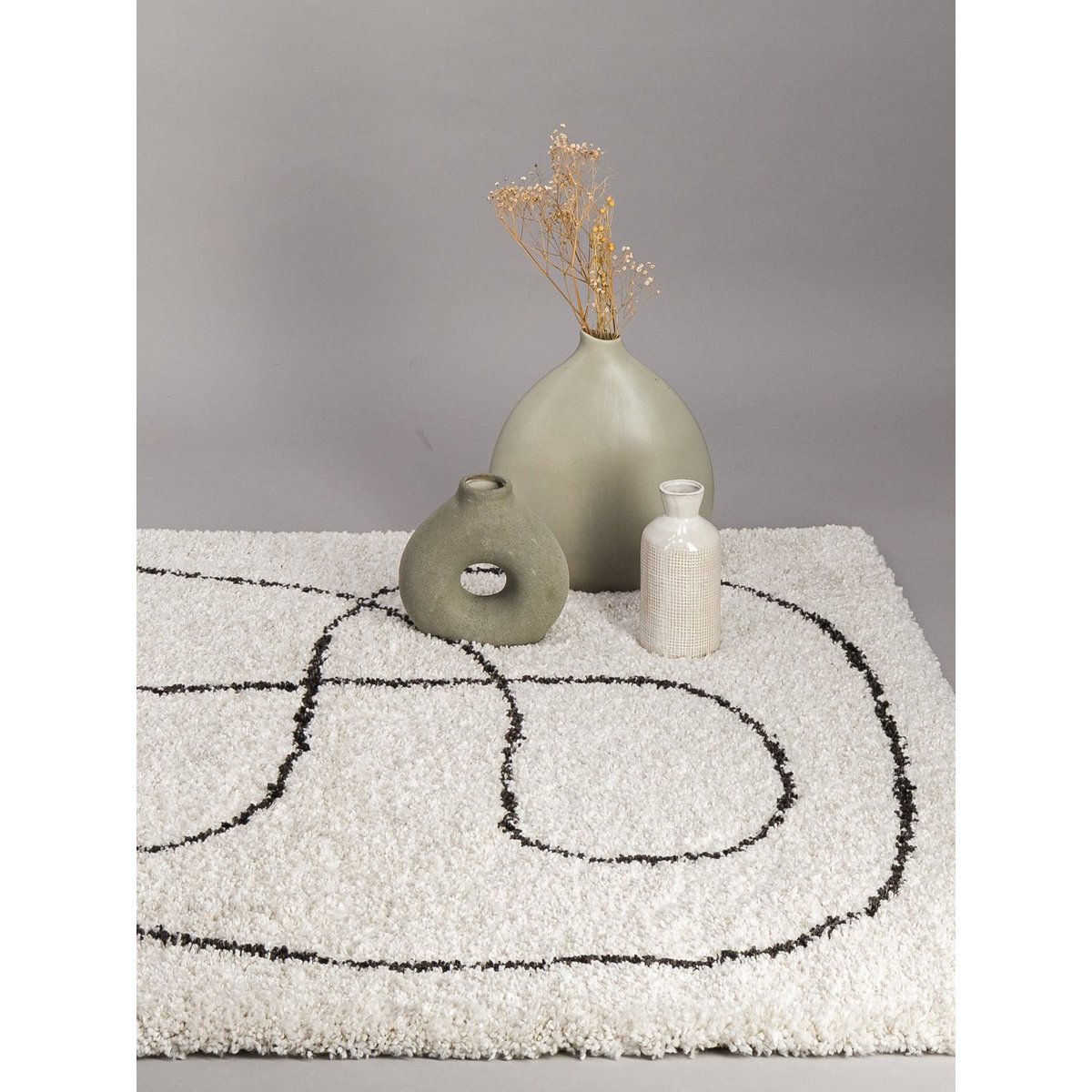 Tapis épais et confortable SERENITY beige sable, AFK LIVING