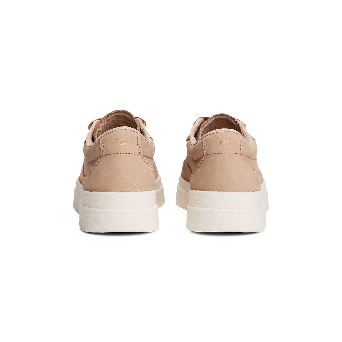 Sneakers in pelle nabuk Modern Court beige, TOMMY HILFIGER