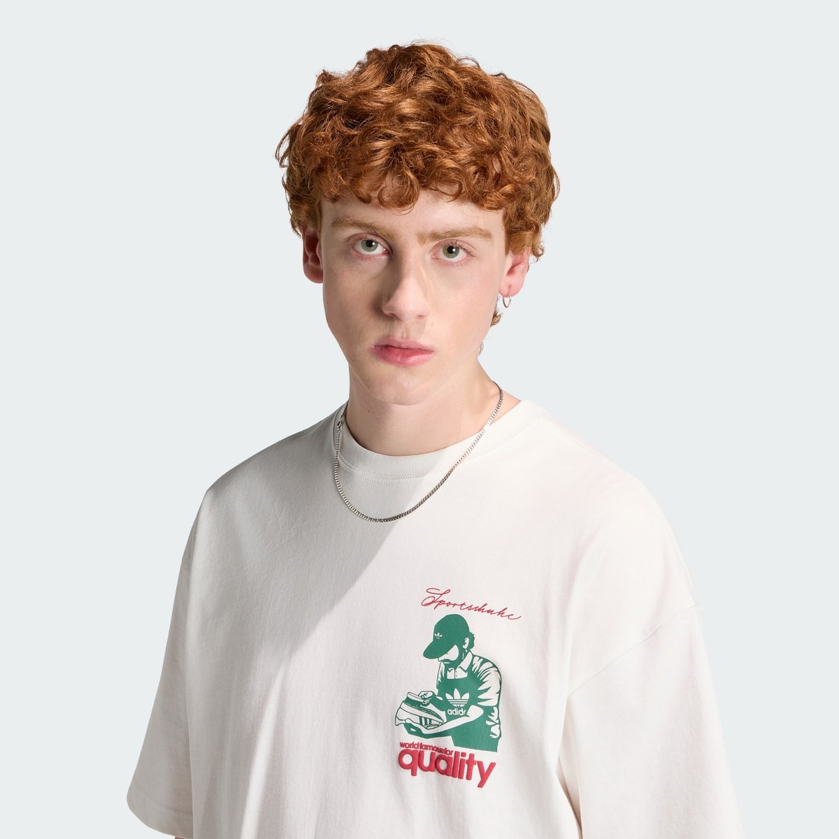 T-Shirt Quality cloud white, adidas Originals