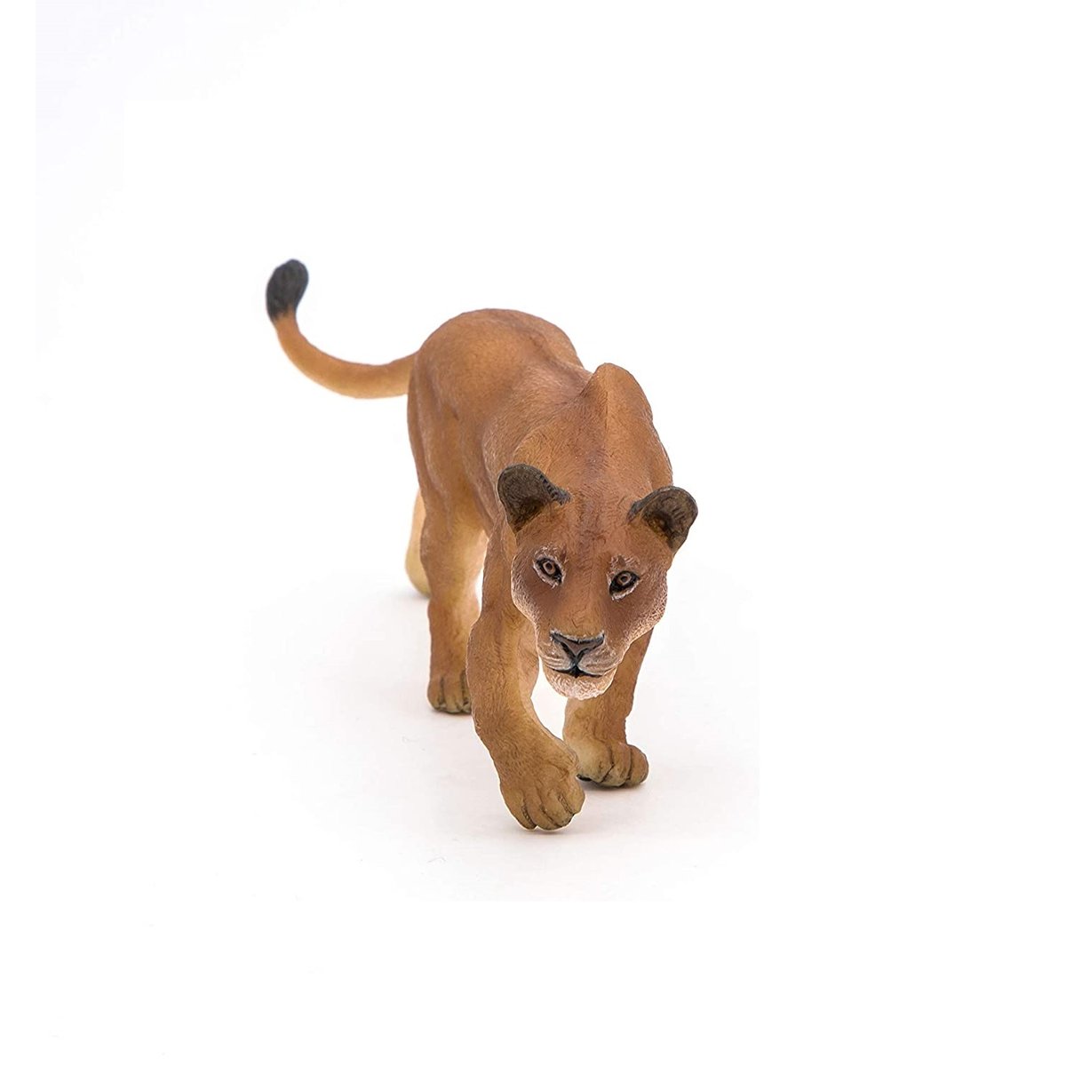 Figurine Lionne chassant marron, PAPO