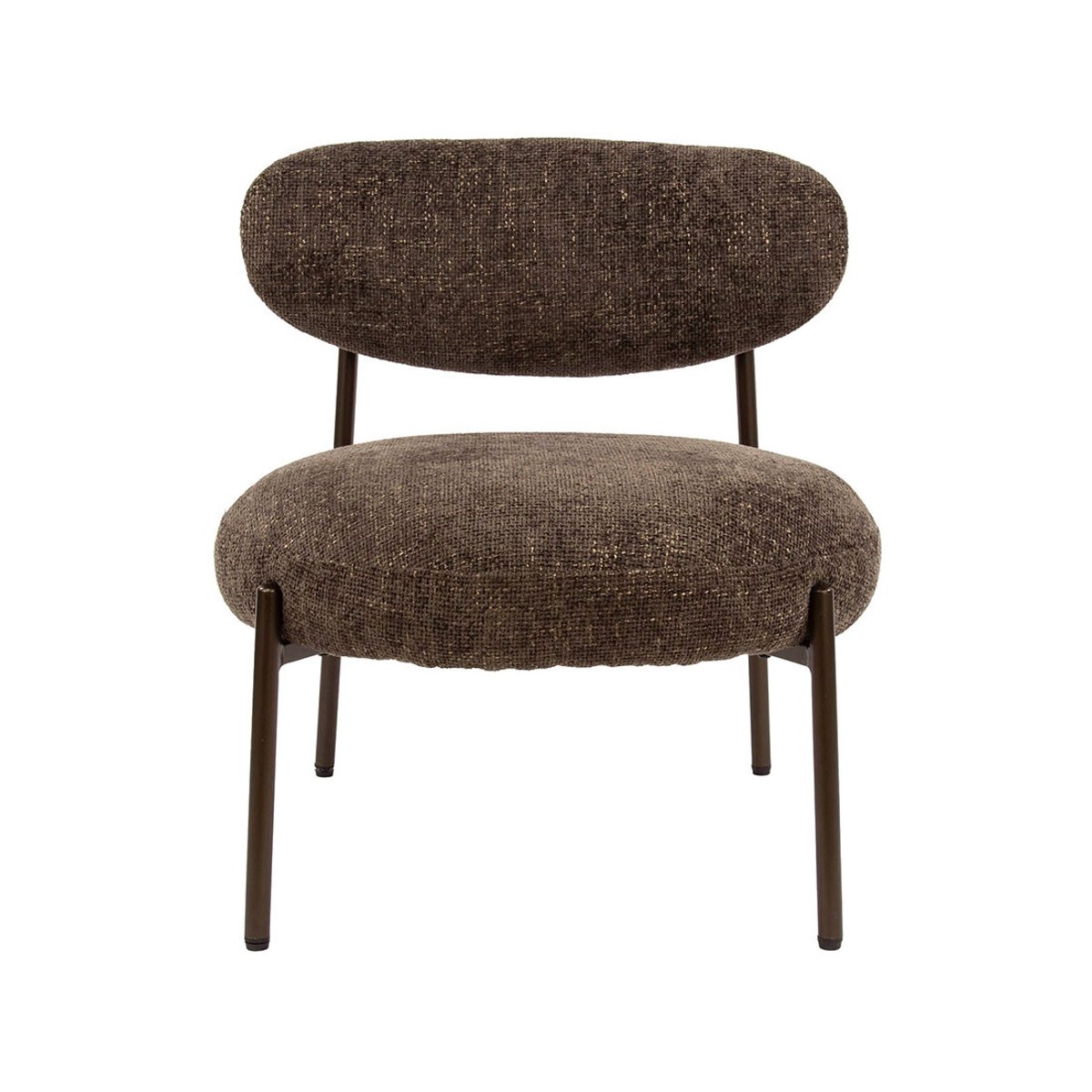 Fauteuil - ADELIA marron, BEST MOBILIER