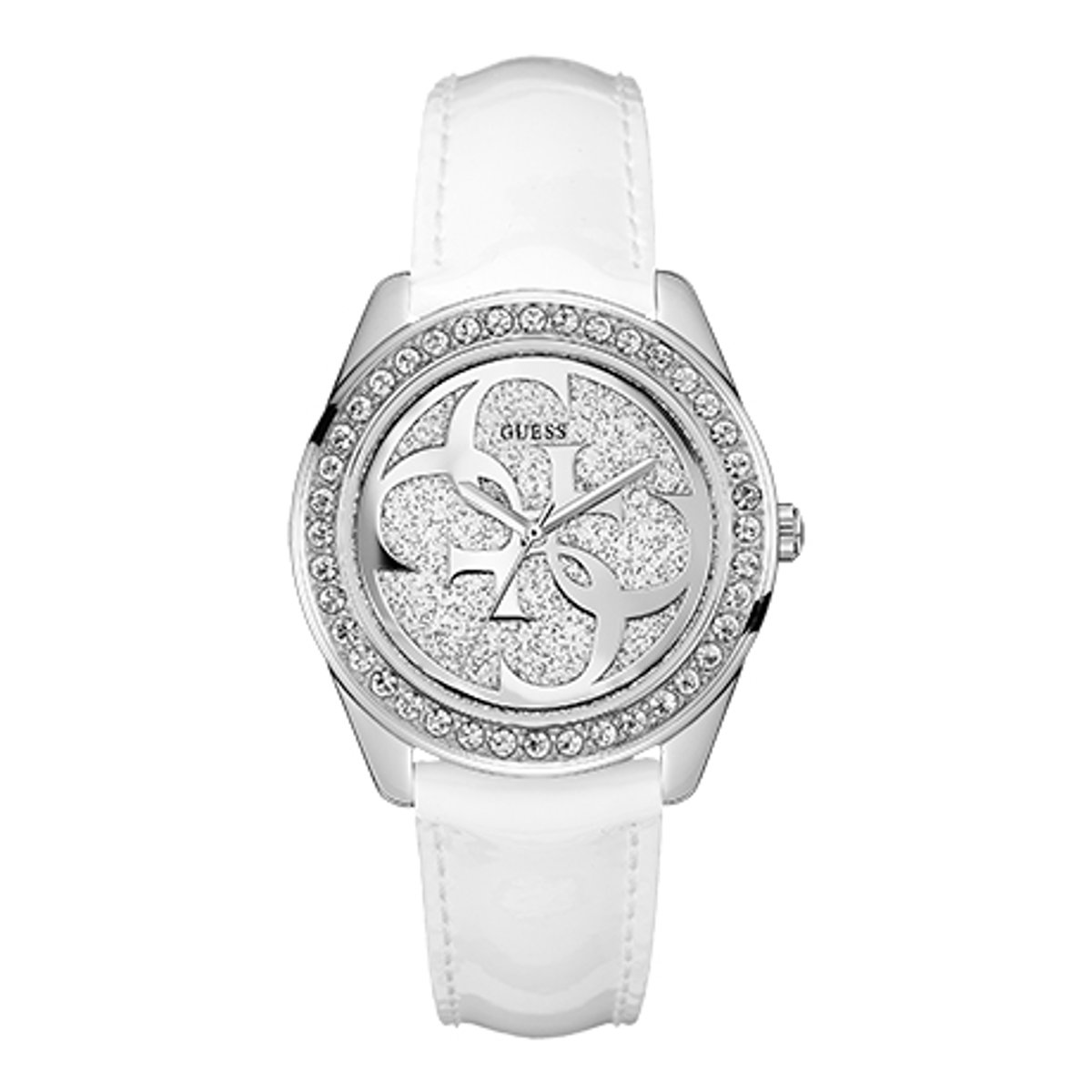 Montre Analogique  TREND argenté argenté blanc, GUESS