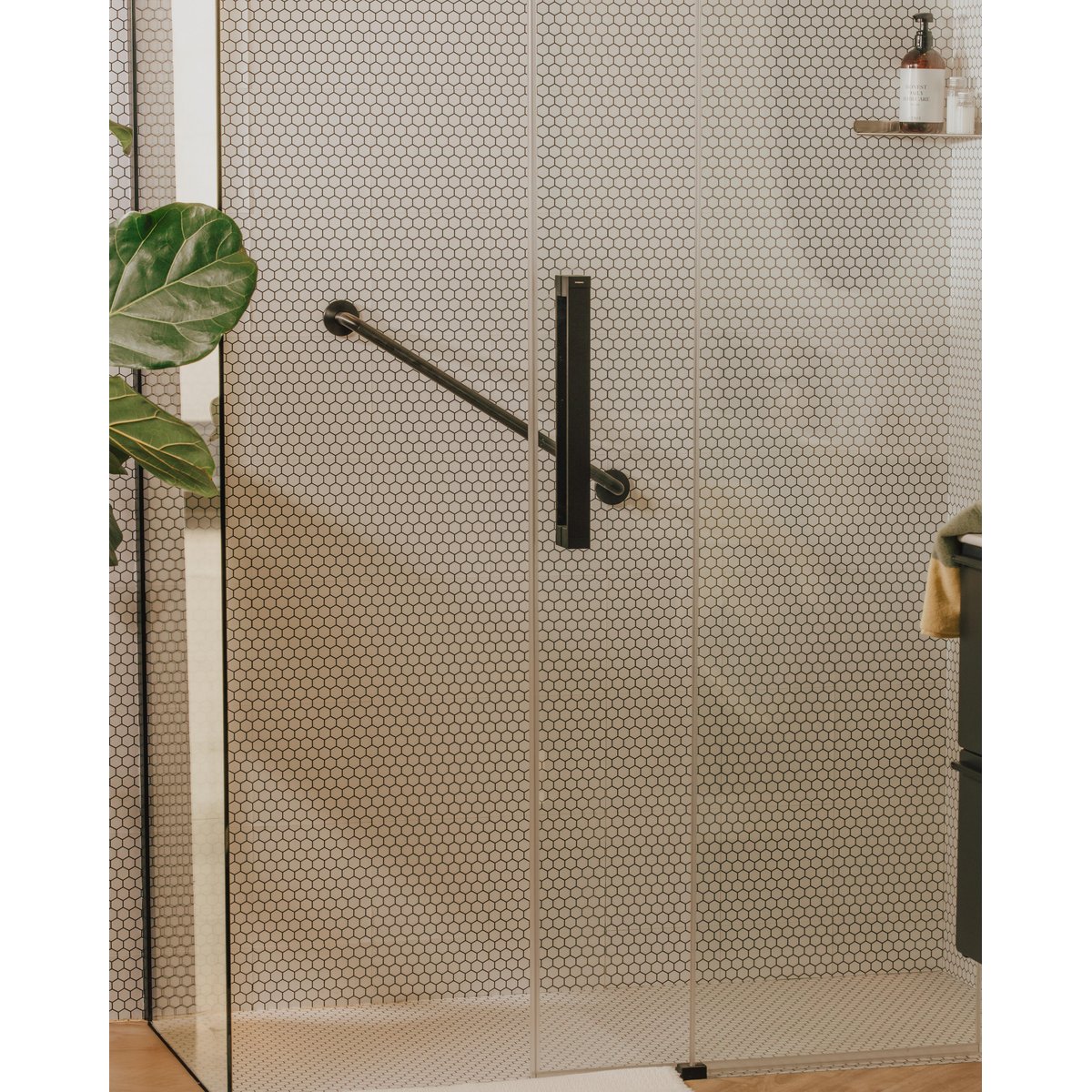 Barre D'appui Wc  ARCHITECT SP noir mat, COSMIC