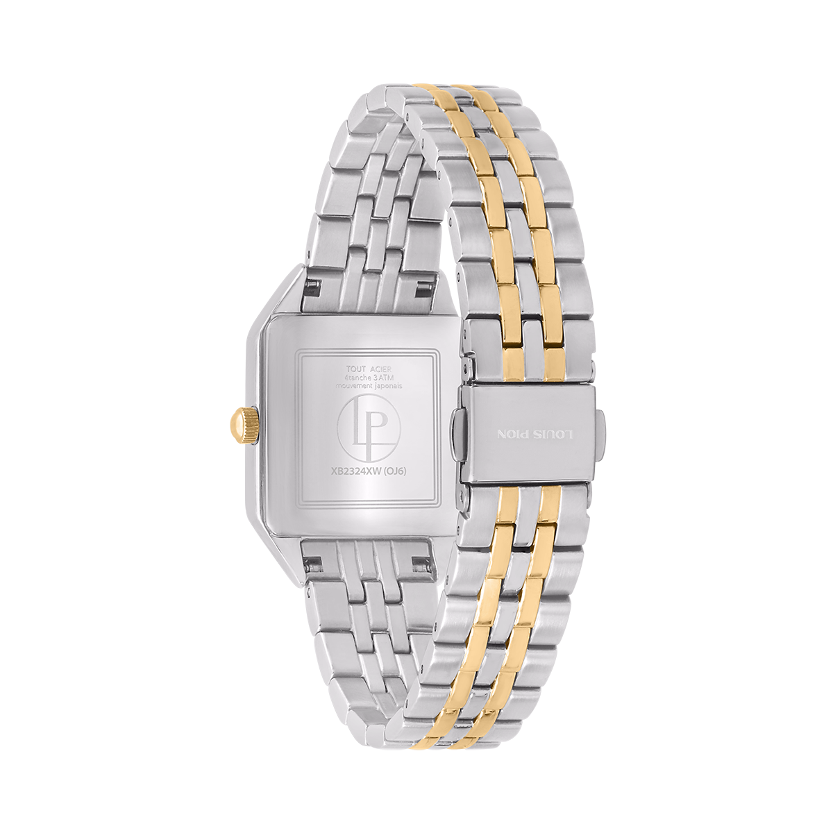 Montre Analogique  SIENNA argenté blanc doré, LOUIS PION