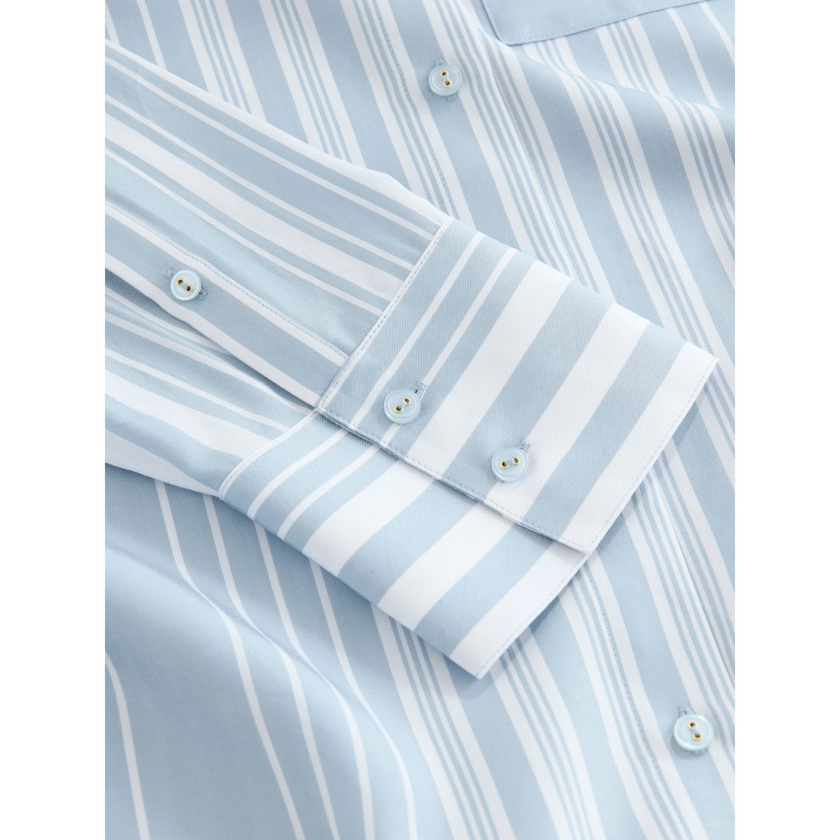 Chemise lyocell tencel™ n. premium rayé bleu/blanc, NEXT