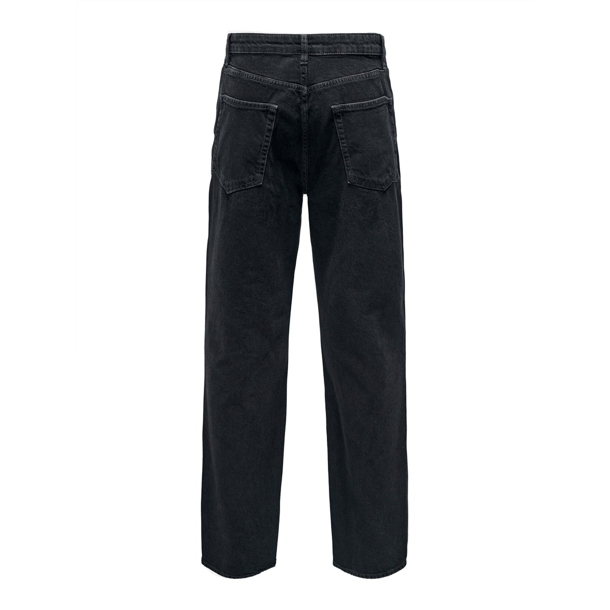 Jean À Coupe Ample washed black, ONLY & SONS