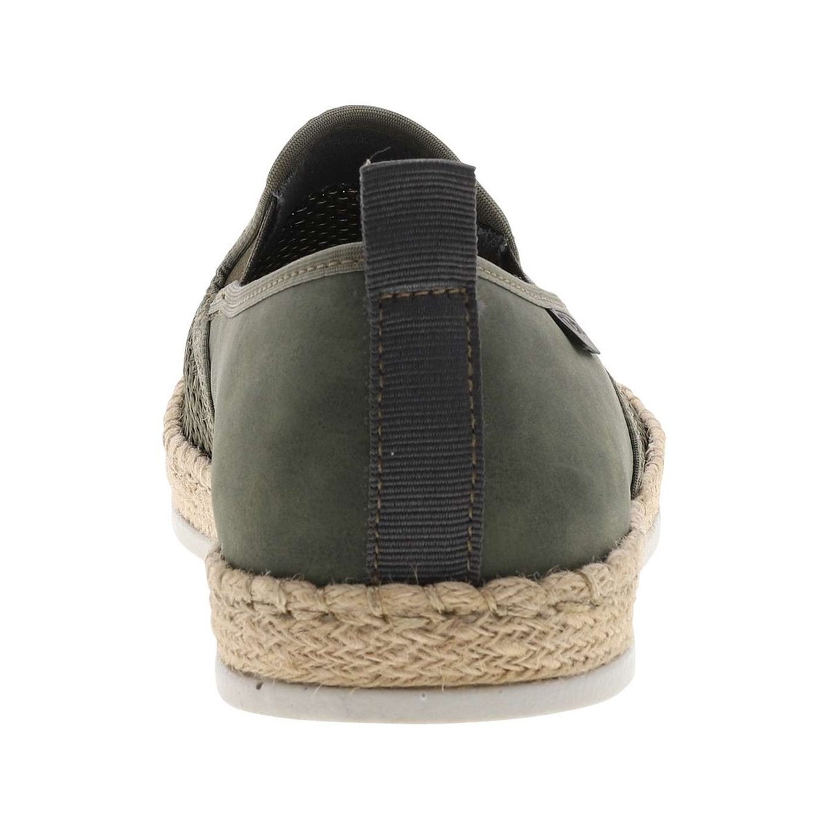 Baskets en toile basses homme vert vert, RIEKER