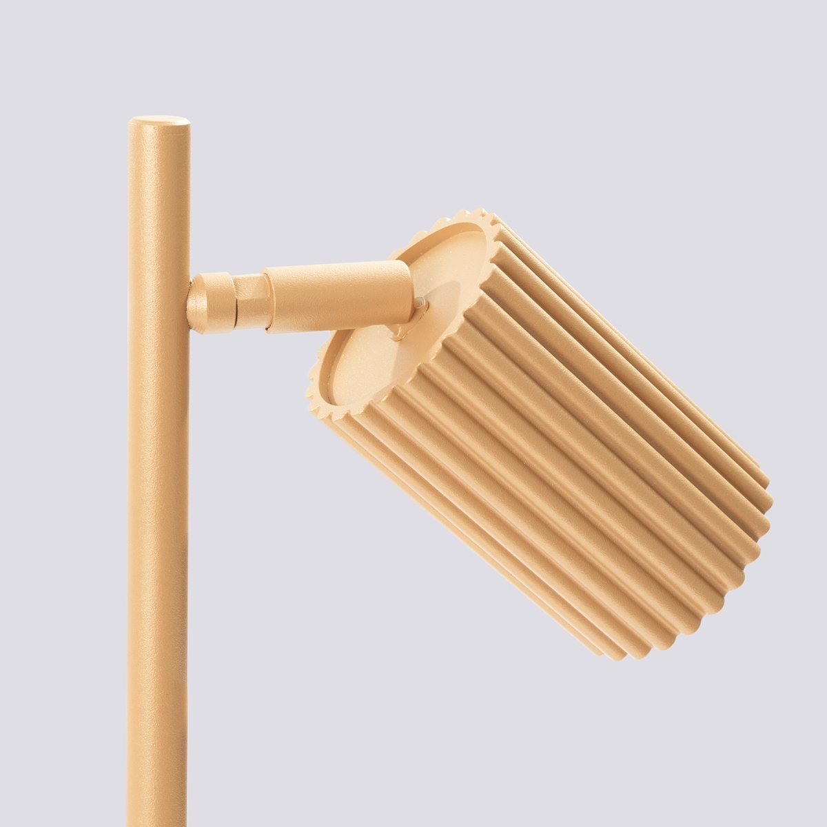 Lampe à poser Aluminium Doré GU10 1 Karbon jaune, EDEN