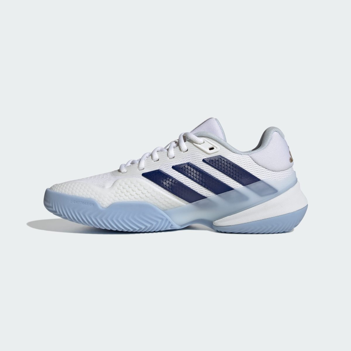 Chaussure De Tennis Barricade 14 Terre Battue Chaussure De Tennis Barricade 14 Terre Battue cloud white / cyber metallic / dark blue, adidas Performance