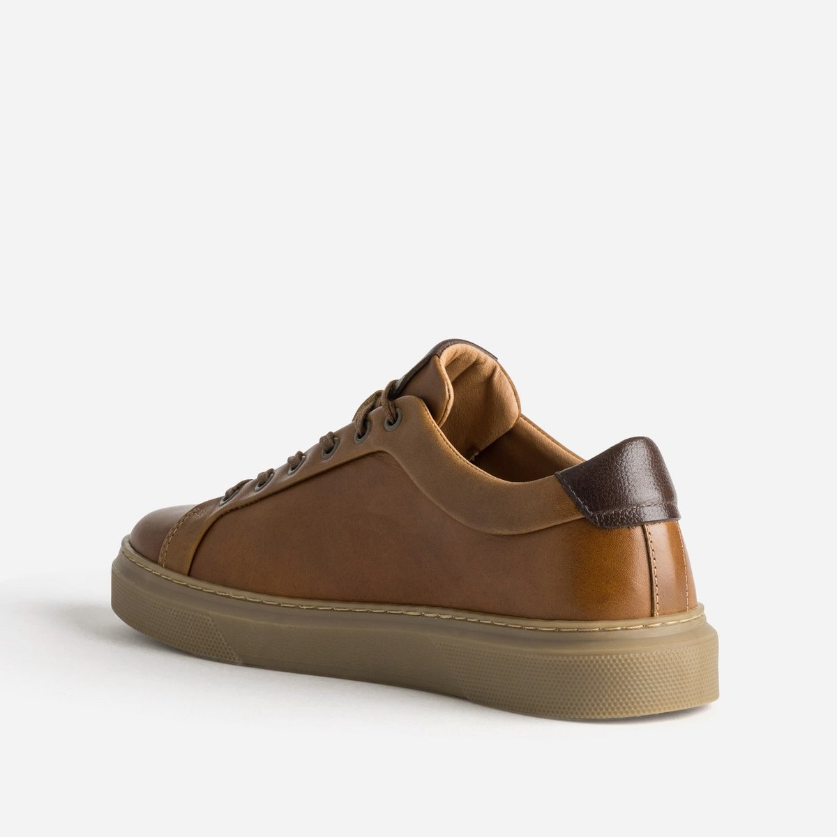 Basket en cuir PHILIPP camel, ERAM