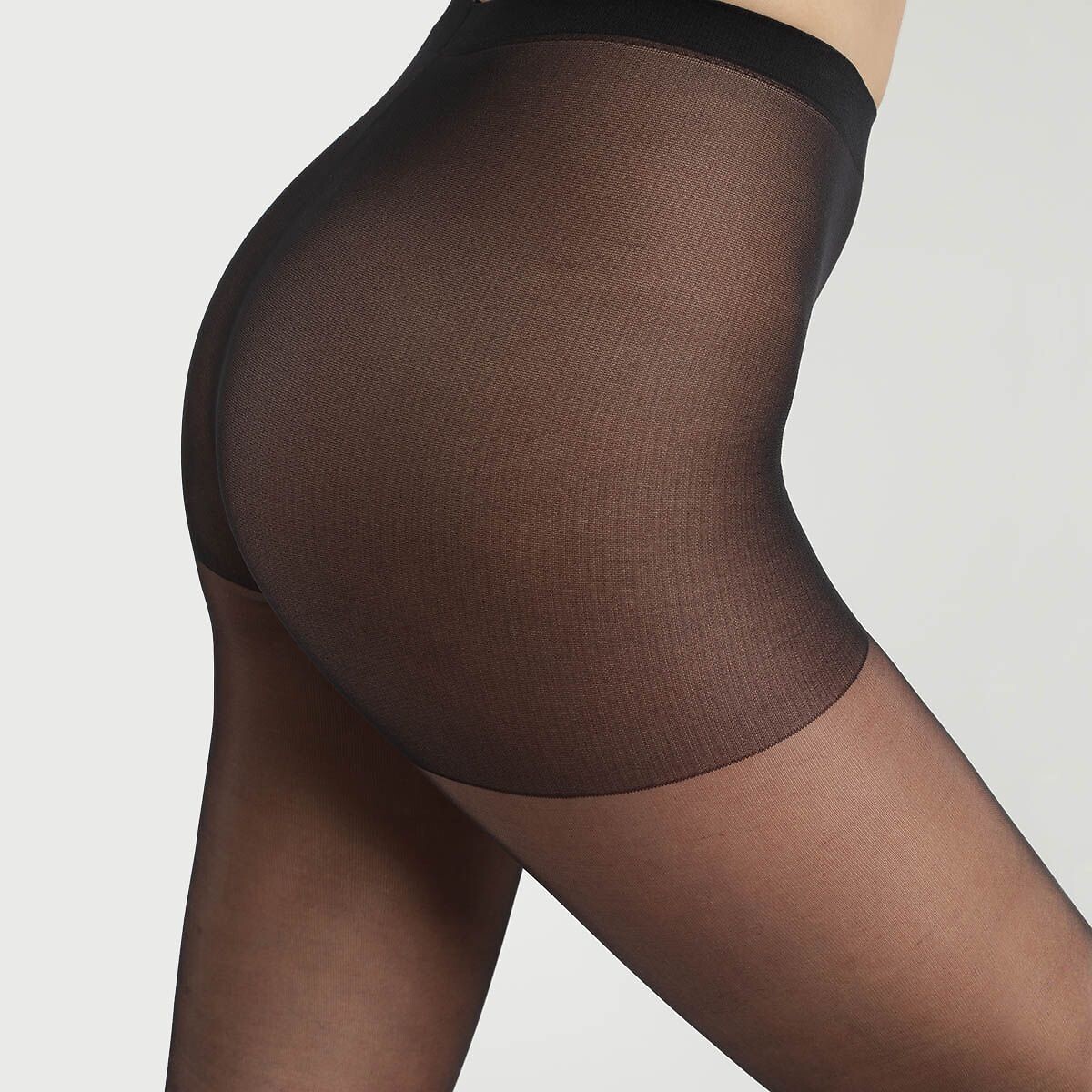 Sublim 15 Denier Sparkly Voile Tights black, DIM