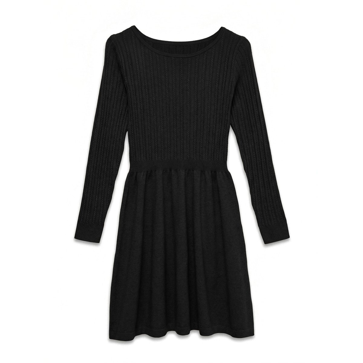 Robe En Maille black 1, VERO MODA